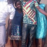 Budoma church of Christ. Pastor Rebecca 