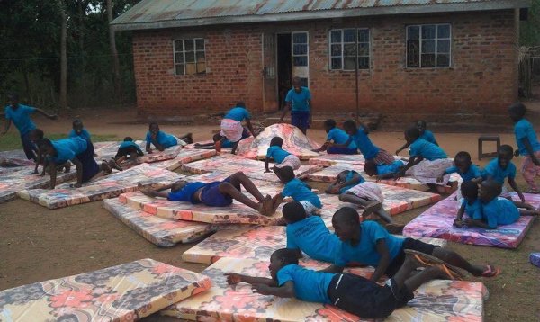 My babies in Africa got their mattresses!!! 