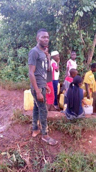 Fetching water 