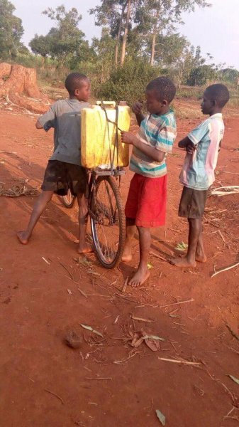 Fetching water 