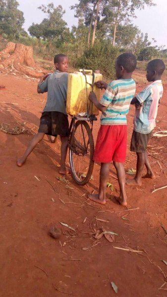 Fetching water 