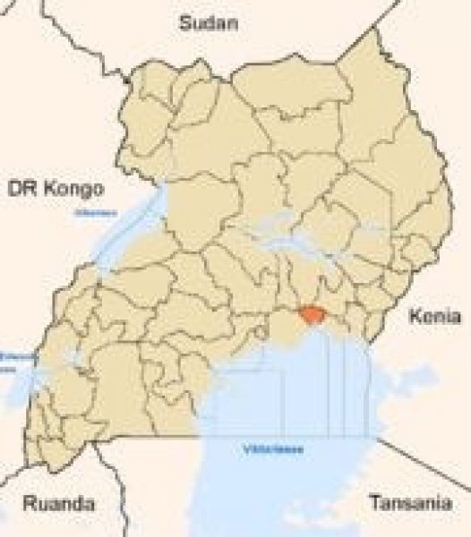Location of Jinja