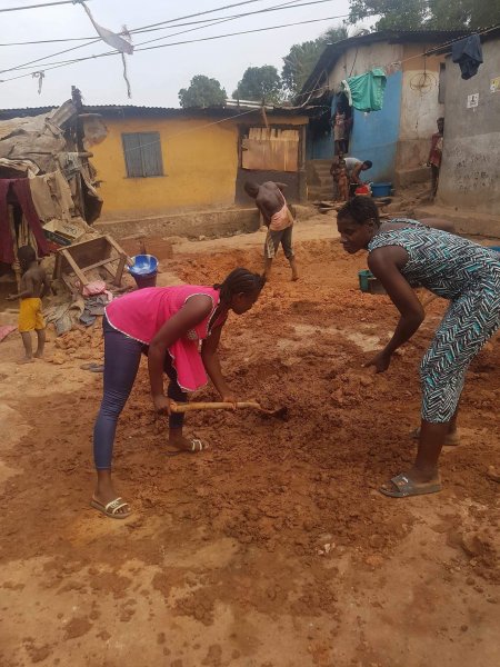 Building the foundation of the Learning Center 