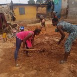 Building the foundation of the Learning Center 