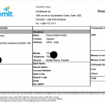 2018-04-09 WorldRemit Receipt