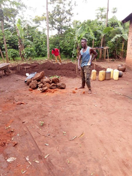Starting Foundation for Kitchen