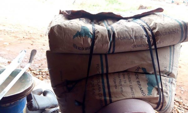 Cement for New Kitchen