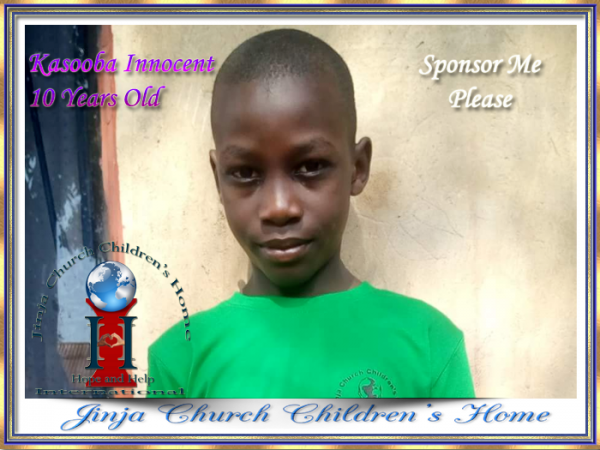 Kasooba Innocent 10 Years Old