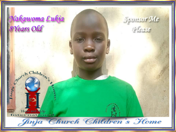 Nakawoma Lukia 8 Years Old
