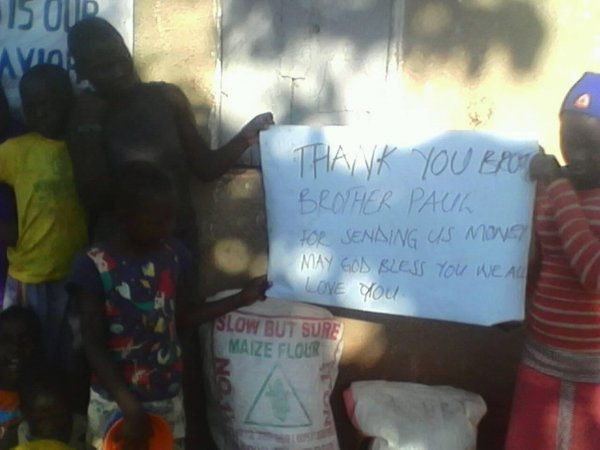 Thanksgiving at Mafubira Youth Development Association