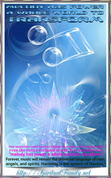 Melody has Power a Whole World to Transform