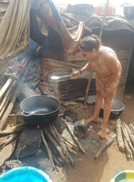 Volunteers at Save The Young Girls Foundation Sierra Leone