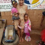 Volunteers at Save The Young Girls Foundation Sierra Leone