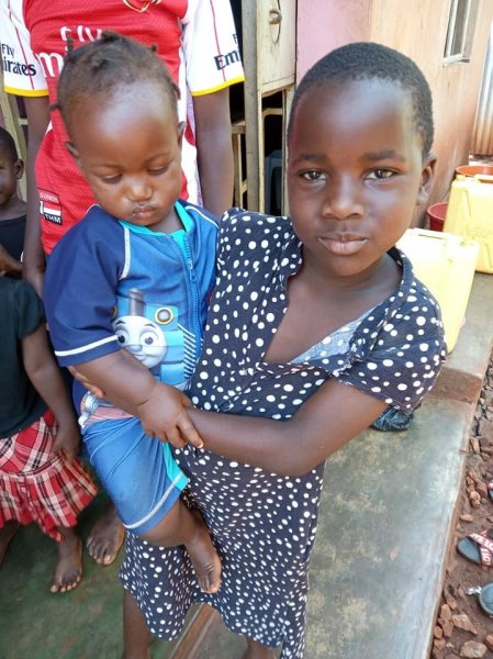 Gianluca Saturno visiting The Butiiki Children's Ministry Jinja Uganda
