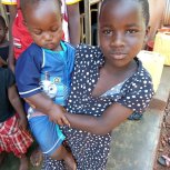 Gianluca Saturno visiting The Butiiki Children's Ministry Jinja Uganda