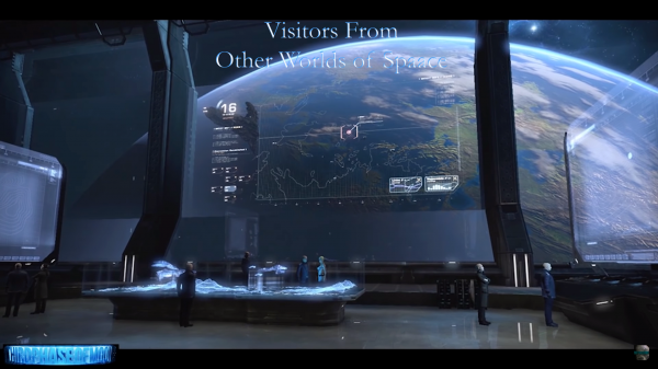 Visitors from Other Worlds of Space
