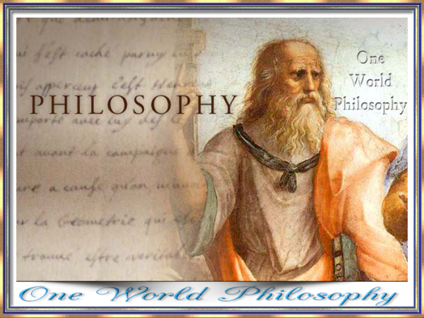 Slide One World Philosophy - Unity