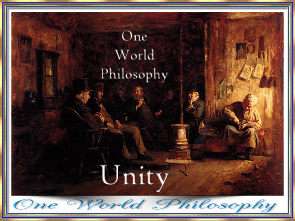Slide One World Philosophy - Unity