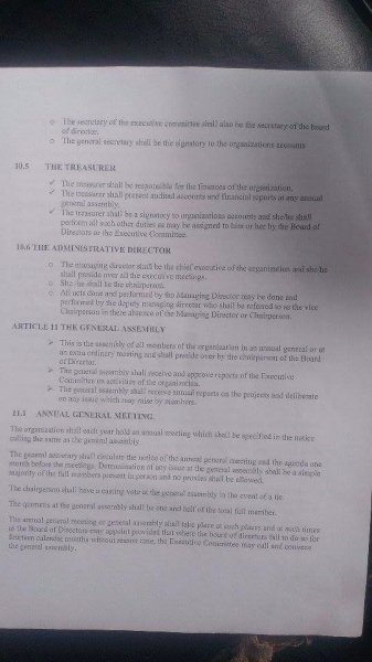 Samaritan Foundation Orphanage Constitution Pg. 4