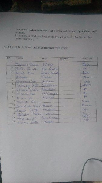 Samaritan Foundation Orphanage Constitution Pg. 11