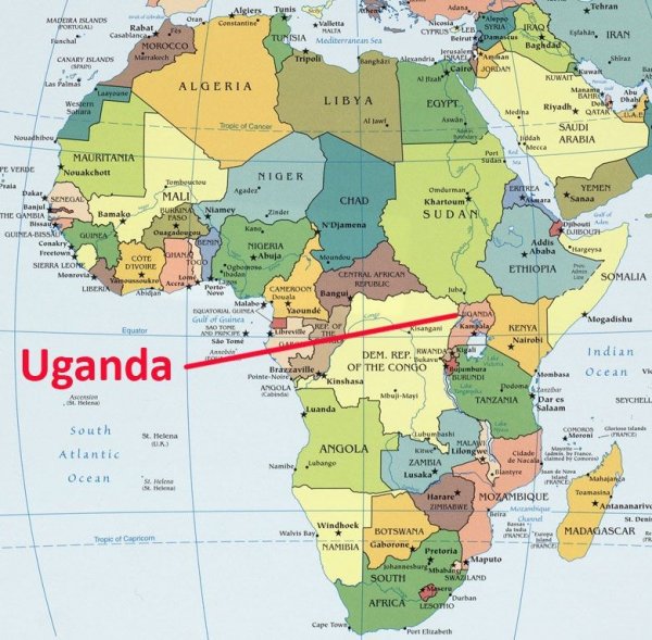 Map of Africa