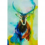 African Gazelle painting