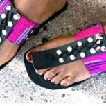 African handmade sandals