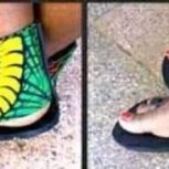 African handmade sandals
