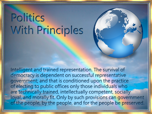PoliticsWithPrinciples00