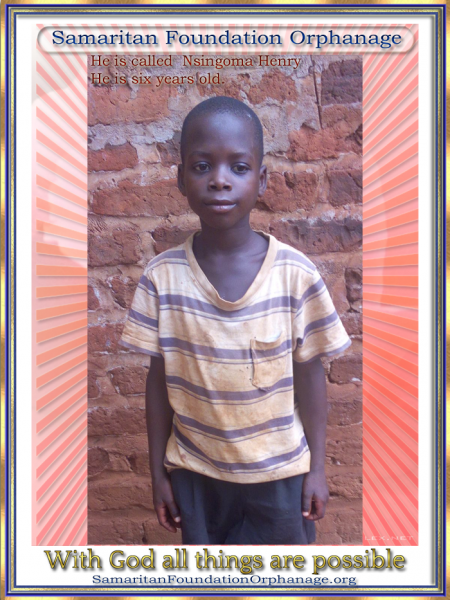 Samaritan Foundation Orphanage - Adoption from Afar - Sponsorship Program