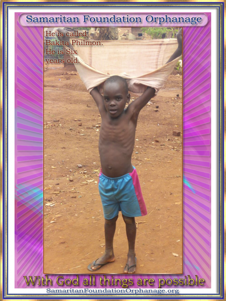 Samaritan Foundation Orphanage - Adoption from Afar - Sponsorship Program