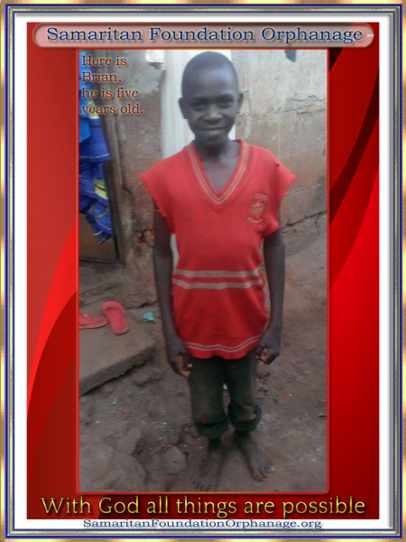 Samaritan Foundation Orphanage - Adoption from Afar - Sponsorship Program