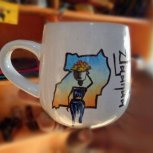 Painted Coffee Mug