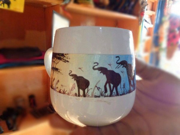 Painted Coffee Mug