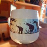 Painted Coffee Mug