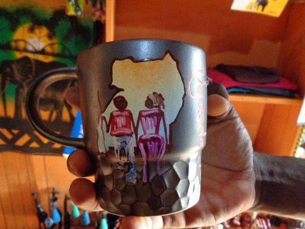 Clay Painted Mug