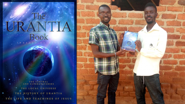 Distributing the New Revelations  (Urantia Books) in Uganda.  