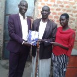 Distributing the New Revelations  (Urantia Books) in Uganda.  