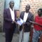 Distributing the New Revelations (Urantia Books) in Uganda.