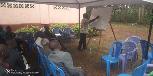 Church leaders training seminar at New Life Missionary Church Jinja Uganda