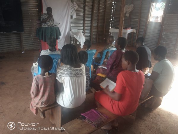 Our second meeting with Disciples at the new creation church