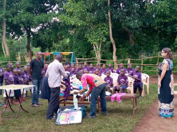 clothes donated from my co-workers