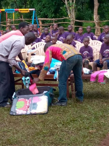 clothes donated from my co-workers