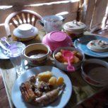 Lunch with Ronald at the orphanage