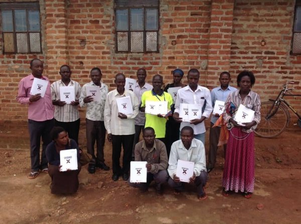 The Disciples after training in evangelism skills and disciple making