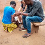 visiting the widows and praying