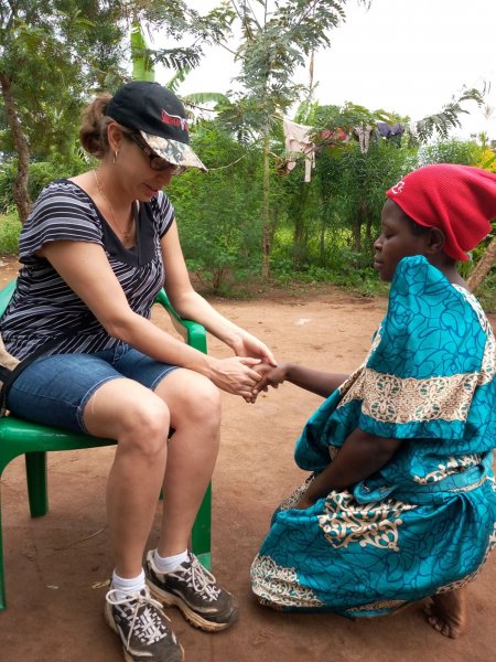 visiting the widows and praying