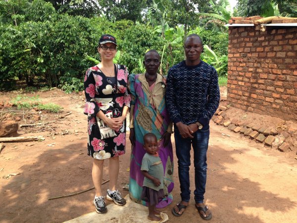 visiting the widows and praying