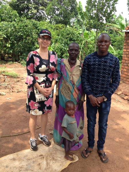 visiting the widows and praying