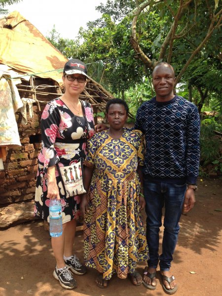 visiting the widows and praying